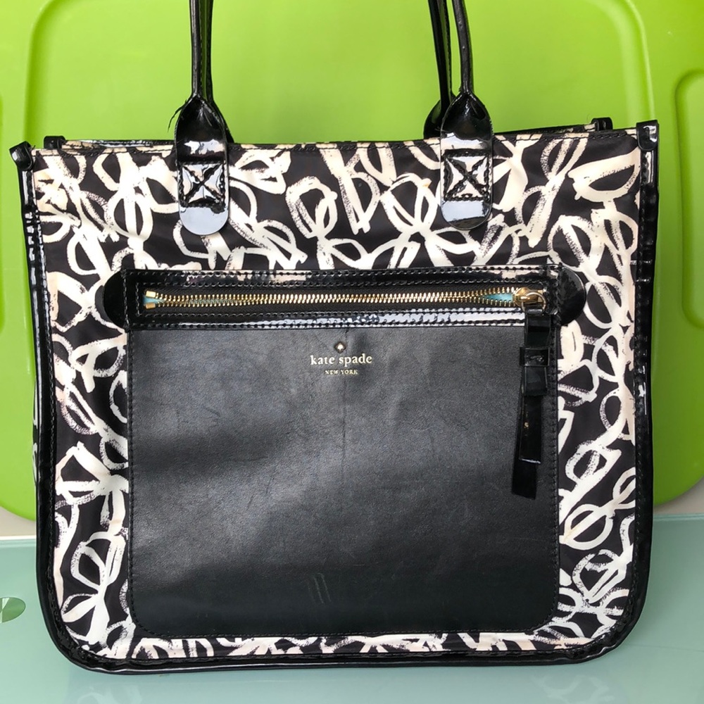 Kate Spade ♠️ Glasses Print bag